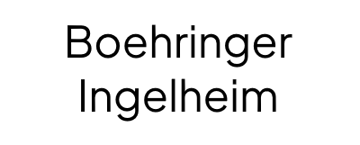 Boehringer Ingelheim black on white text