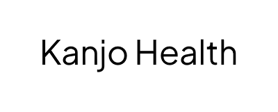 Kanjo Health black on white text