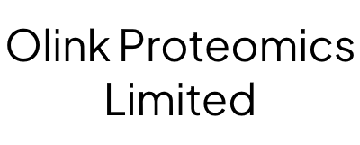 Olink Proteomics Limited black on white text