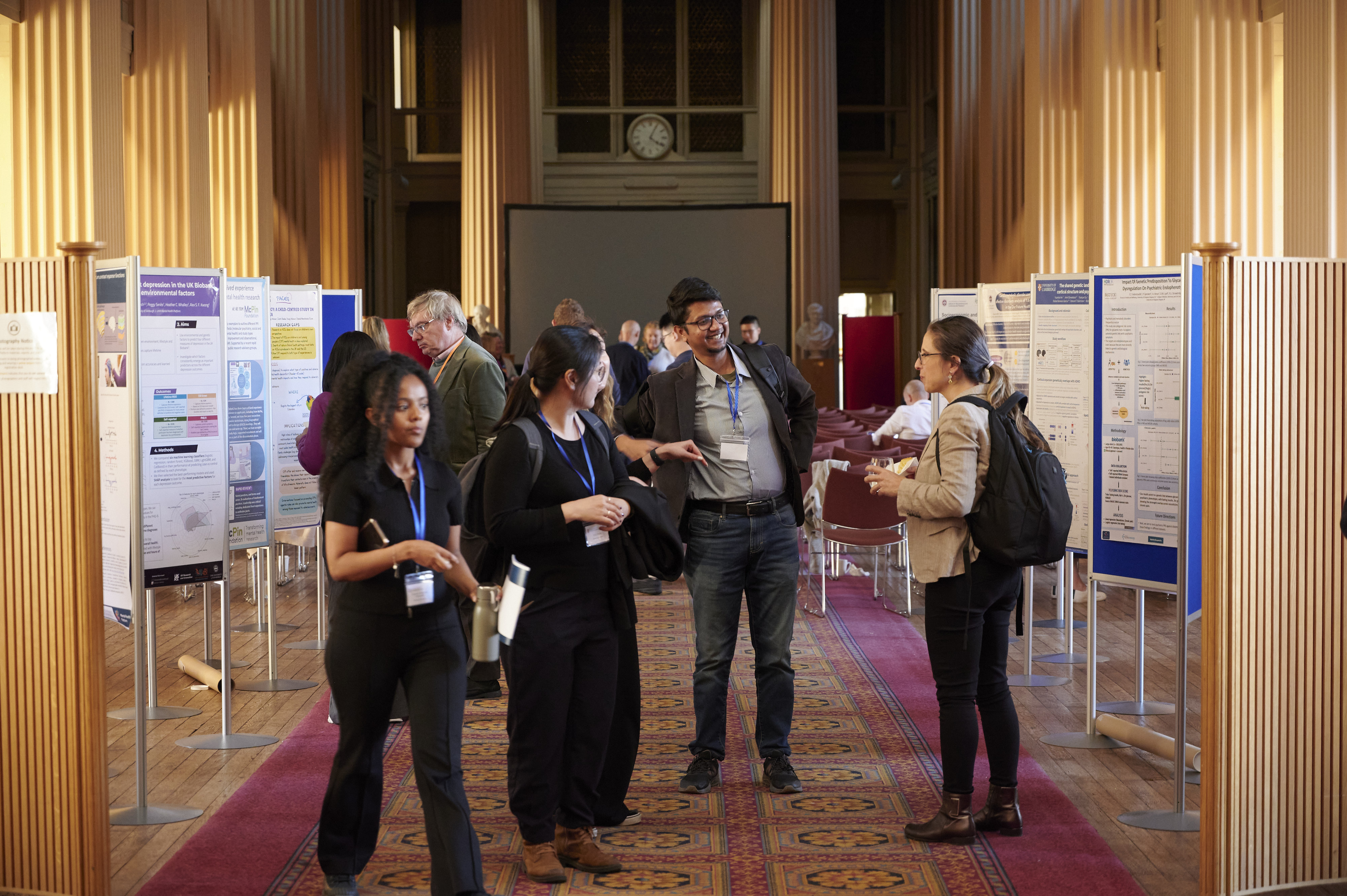 posters at MHP research summit