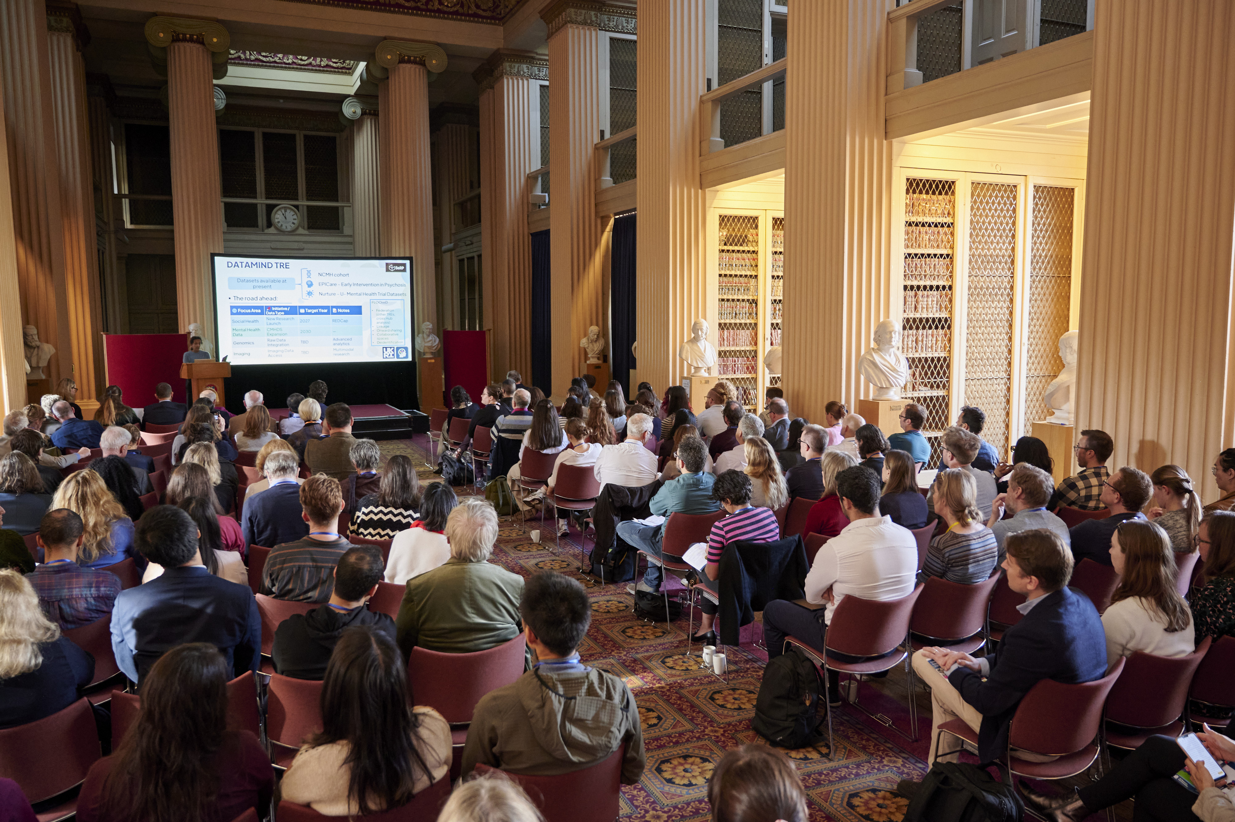 Summit presentation in playfair library