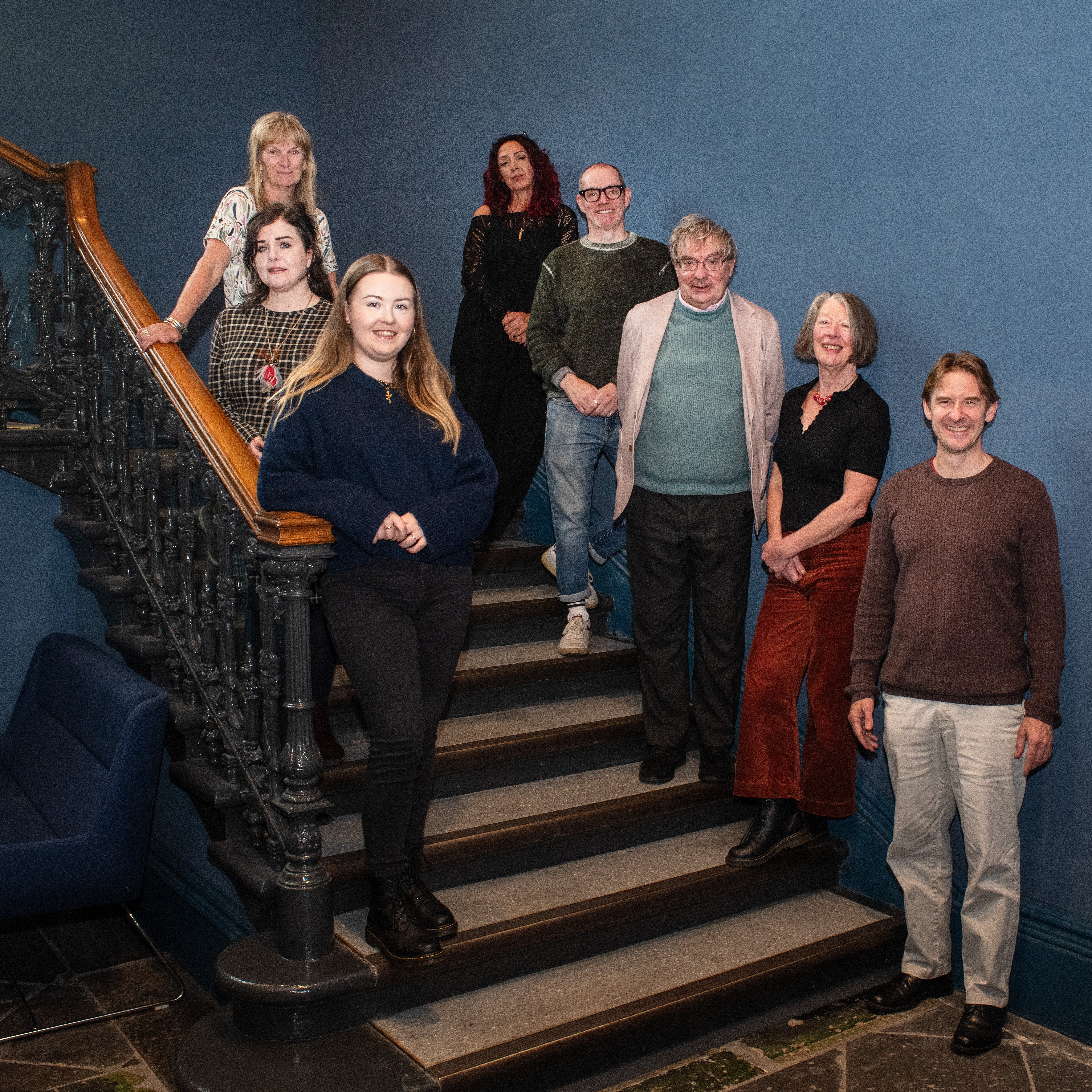 Some of the Steering Group members group shot