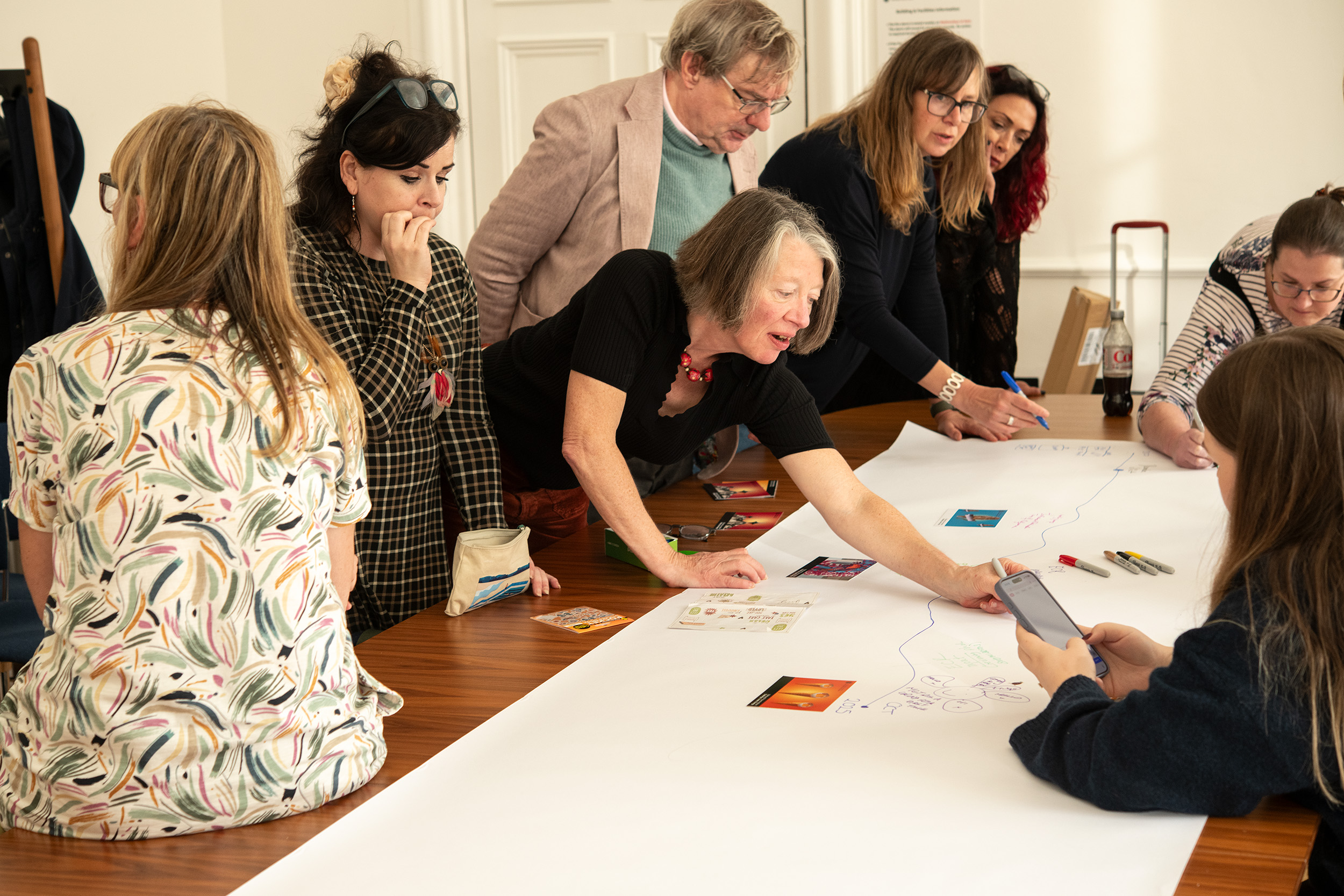 people sharing ideas