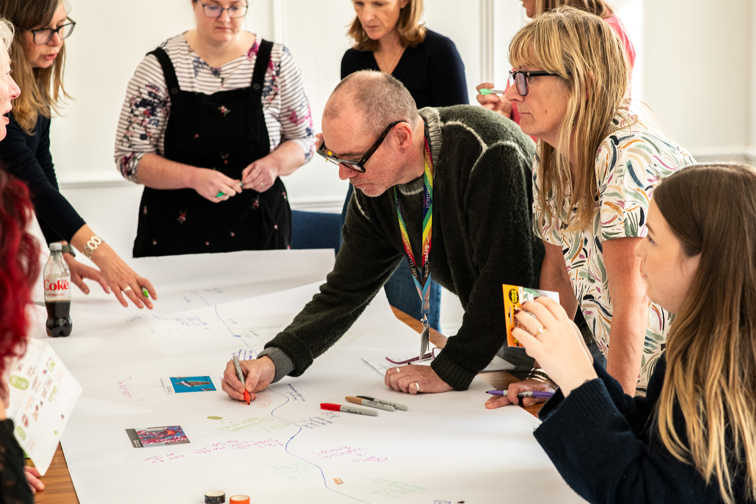 people sharing ideas