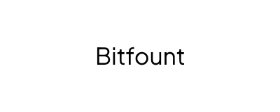 "Bitfount" in black text on white rectangle