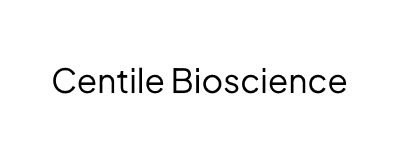"Centile Bioscience" in black text on white rectangle
